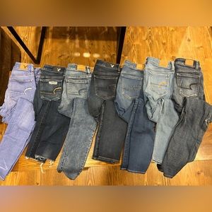 American Eagle Jeans (All Like New)